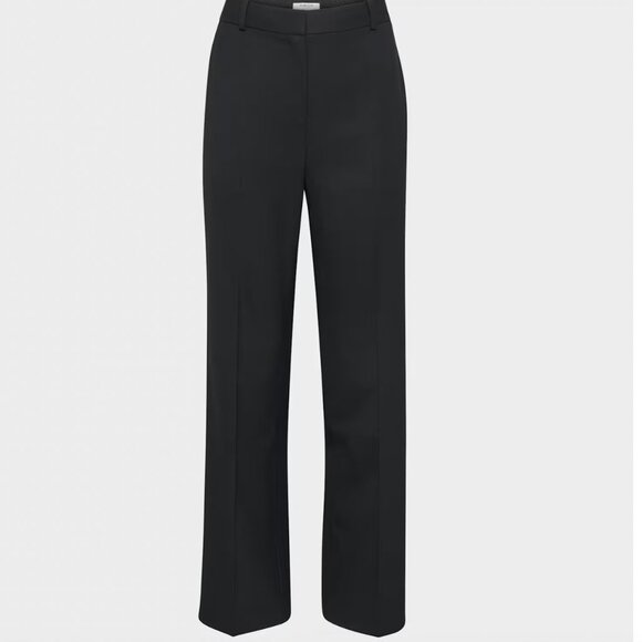 Aritzia Babaton Agency Pant - City Wool, Black Size 0 - Picture 3 of 10